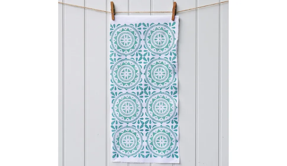 Traditional Printing Block - Large Moroccan Tile